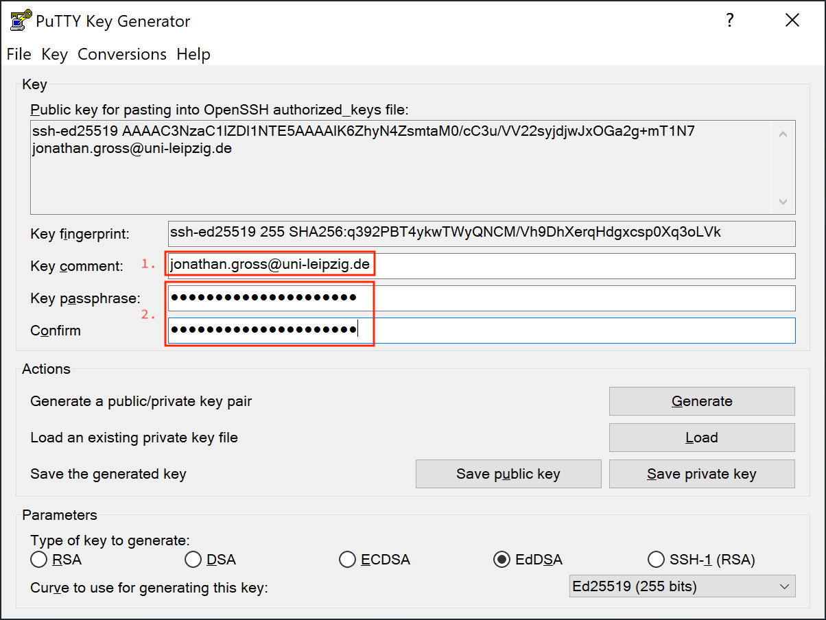 putty-passphrase